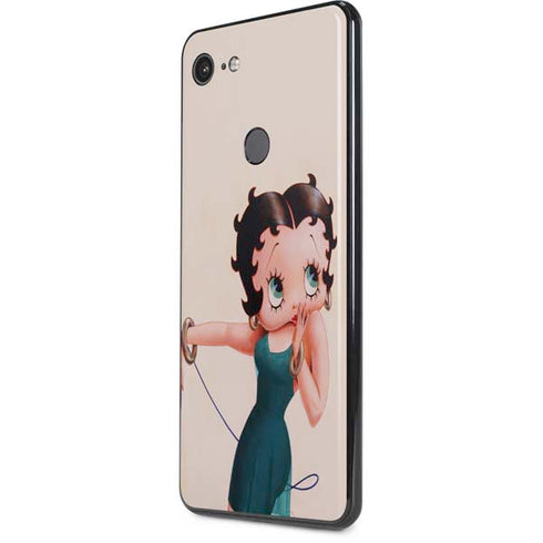Betty Boop On the Phone Google Pixel 3 XL Skin